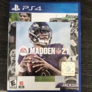 I am selling madden 21